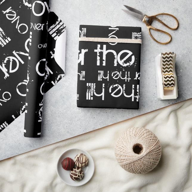 Over the Hill Wrapping Paper (Crafts)