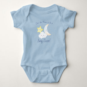 Over the Moon and Stars Baby Bodysuit