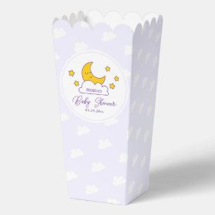 Over The Moon and Stars Gender Neutral Baby Shower Favour Box