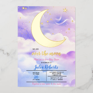Over The Moon Baby Shower