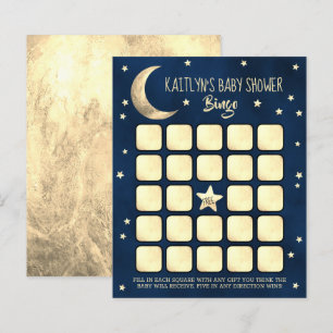 Over The Moon Baby Shower Bingo