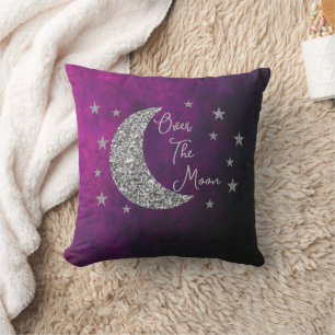 Over The Moon Baby Shower Cushion