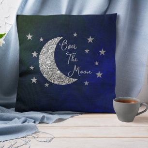 Over The Moon Baby Shower Cushion