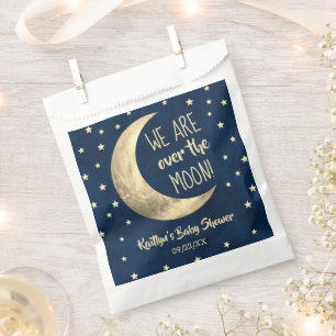Over The Moon   Baby Shower Favour Bag