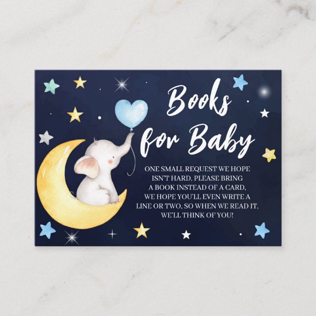 Over The Moon Books For Baby Enclosure Card (Front)