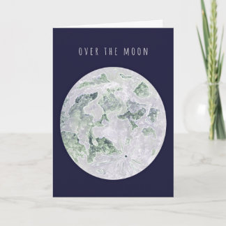 OVER THE MOON CARD