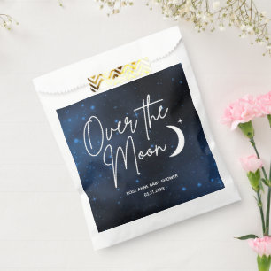 Over The Moon Celestial Themed Baby Shower Favour Bag