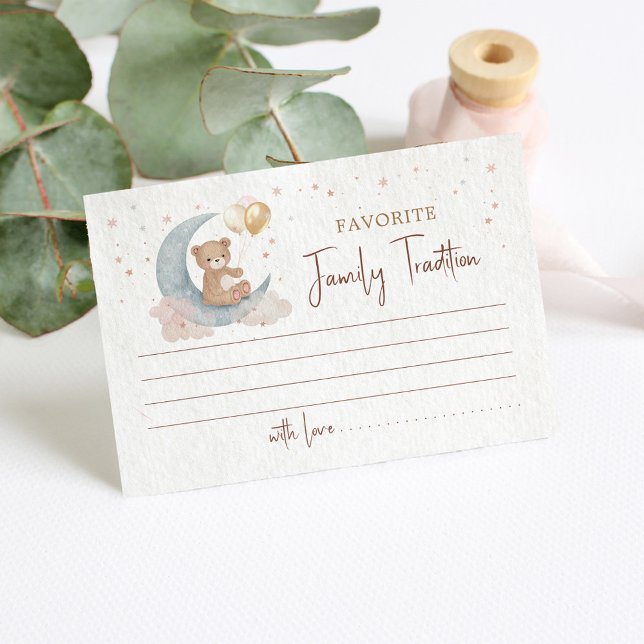 Over The Moon Favourite Family Traditions card (Creator Uploaded)