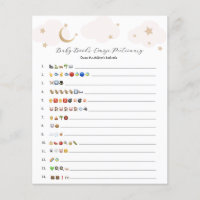 Over the Moon Pink Baby Books Emoji Game