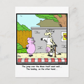 Over the Moon Postcard