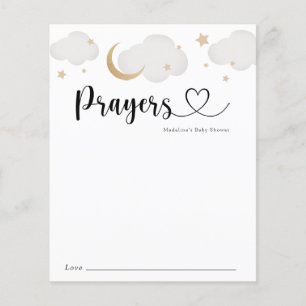 Over the Moon Prayers for Mum and Baby Card