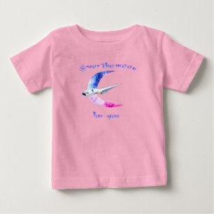 Over the moon space baby T-Shirt