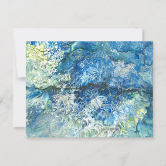 Over the Mountains Over The Sea Postcard