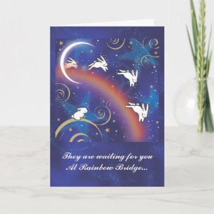OVER THE RAINBOW BRIDGE CARD