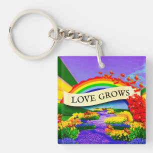 OVER THE RAINBOW KEY RING