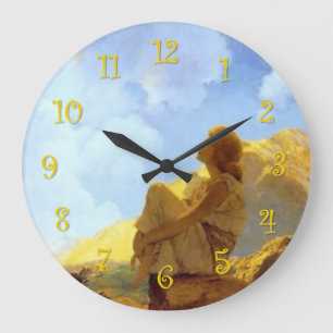 Over the Rainbow Large Clock