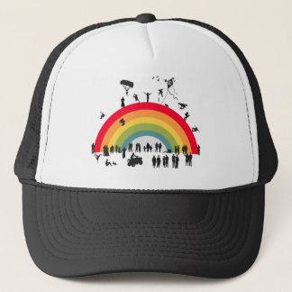 Over The Rainbow Trucker Hat