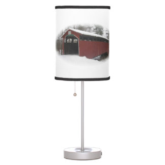 "Over the River and Through the Woods" Desk Lamp