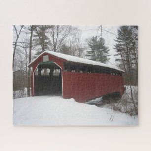 "Over the River and Through the Woods" Jigsaw Puzzle