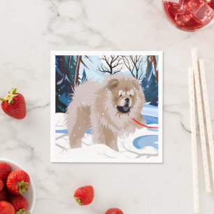 OVER THE RIVER Fawn Chow napkins