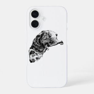 Over-the-Shoulder Aussie Dog Phone Case