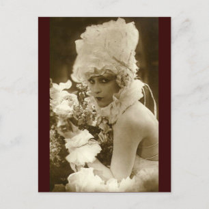 Over The Top Wedding Postcard