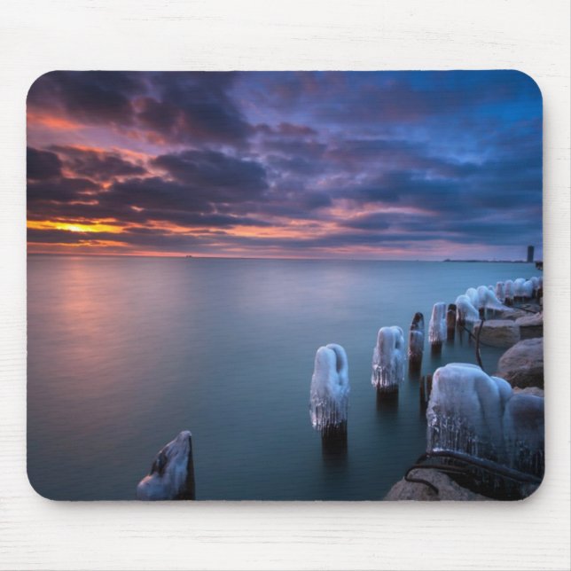 Over the weekend I decided to get out of bed Mouse Pad (Front)