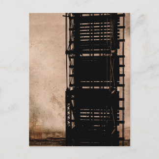 'over' trestle bridge postcard