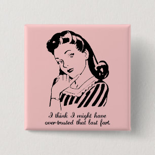 Over-Trusted Fart Button Badge