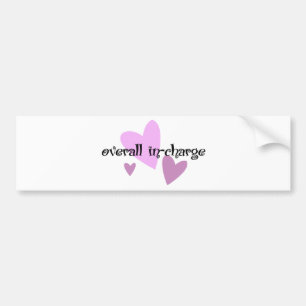 Overall In-Charge Bumper Sticker