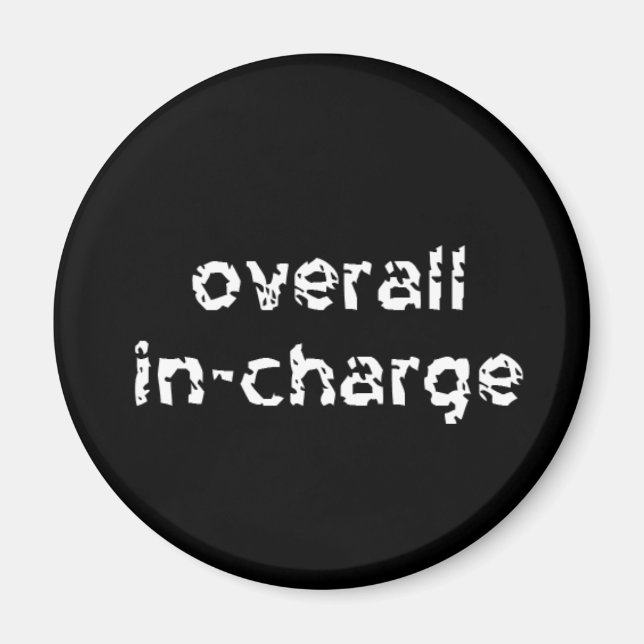 Overall In-Charge Magnet (Front)