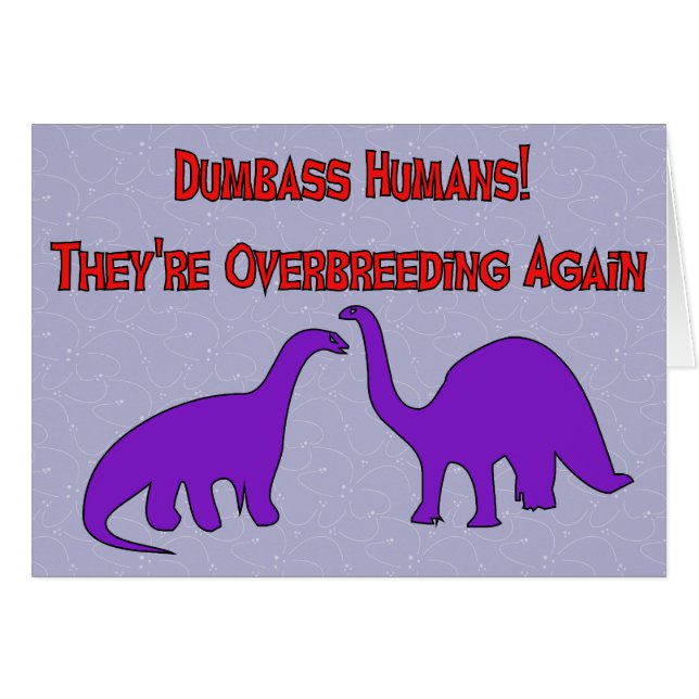 Overbreeding Dinosaurs (Front Horizontal)