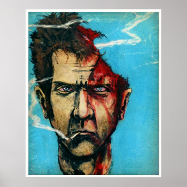 "OVERCOME WITH LONELY" POSTER (Front)