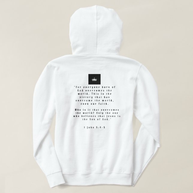 Overcomer hoodie (Design Back)