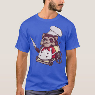 Overcooked Wheelchair Racoon Chef Premium TShirt