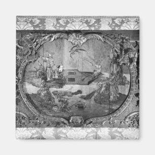 Overdoor panel with chinese subject, c.1730 magnet
