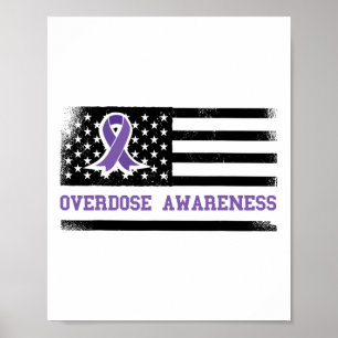 Overdose Awareness America Usa Overdose Awareness Poster