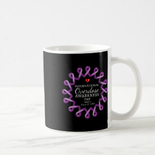 Overdose Awareness Day 2019 Purple Ribbon In Memor Coffee Mug
