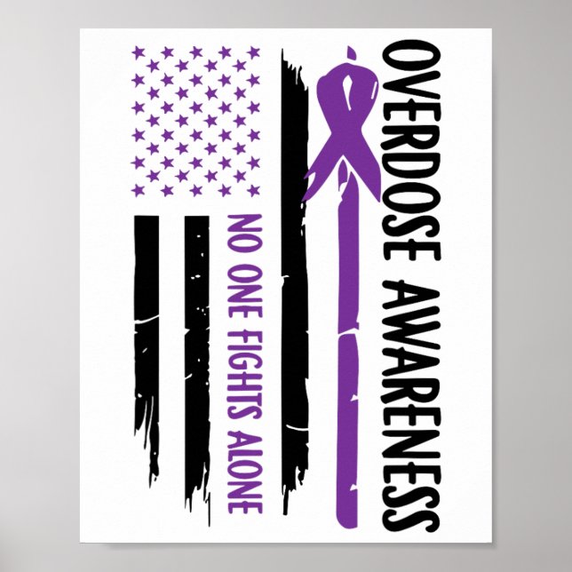 Overdose Awareness Day 3  Poster (Front)