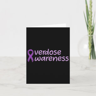 Overdose Awareness Day August In Memory Card