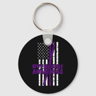 Overdose Awareness Day Family Against Addictions T Key Ring