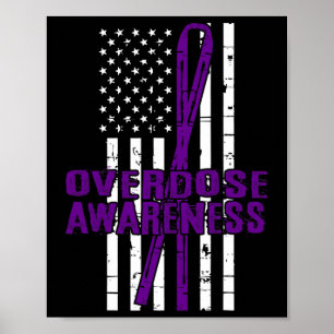 Overdose Awareness Day Family Against Addictions T Poster