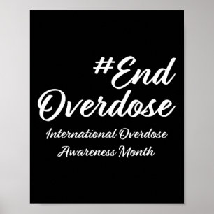 Overdose Awareness Month Poster