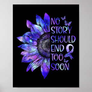 Overdose Awareness No Story Should End Too Soon Wa Poster