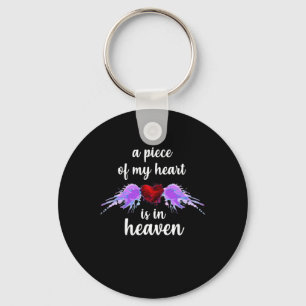 Overdose Awareness Piece Of My Heart In Heaven Key Ring