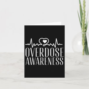 Overdose Awareness Purple Card