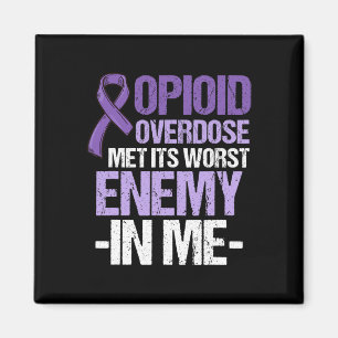 Overdose Awareness Warrior Survivor 13  Magnet