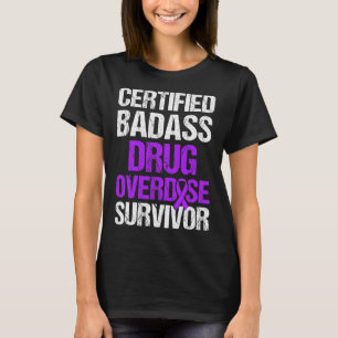 Overdose Awareness Warrior Survivor 19 T-Shirt