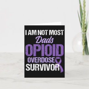Overdose Awareness Warrior Survivor 31  Card