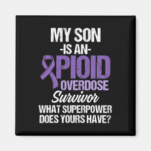 Overdose Awareness Warrior Survivor 33  Magnet